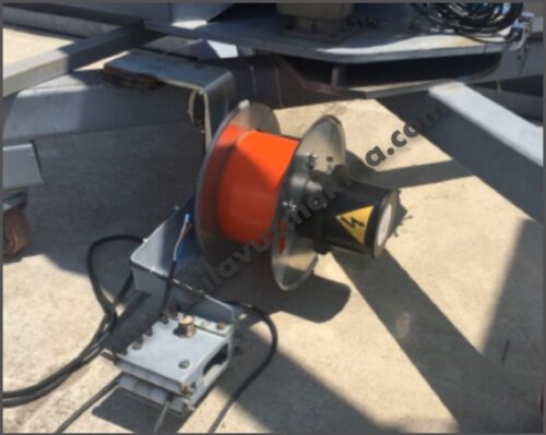 KILAVUZ MAKİNA Bina Cam Temizleme Makinesi (BMU) Yaylı Kablo Sarma Tamburu