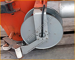 KILAVUZ MAKİNA Portal Vinç Hareketli Enerji Besleme Yaylı Kablo Tamburu